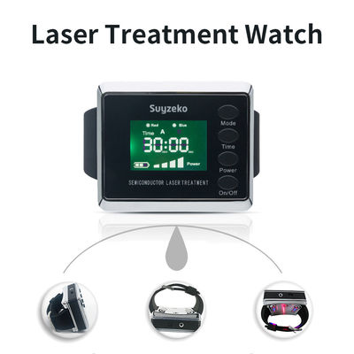 наручные часы 220V лазера 650nm 450nm для диабетиков