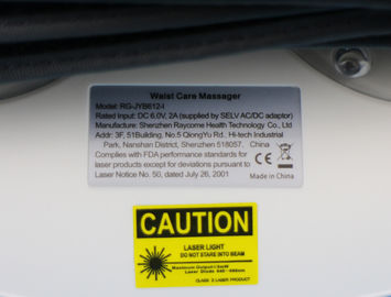 Домашние режимы портативной машинки 5 пользы сбрасывают Massager лазера Waistcare задних напряжений машины терапией лазера