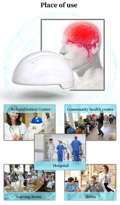 256pcs машина Photobiomodulation мозга СИД 810 Nm для церебральной терапии слабоумия